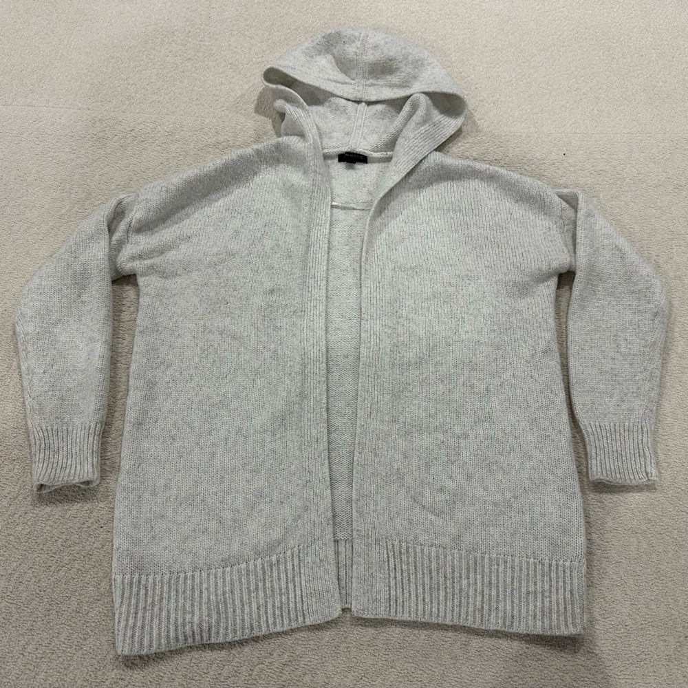 Banana Republic Women’s Hooded Cardigan Gray Size Medium